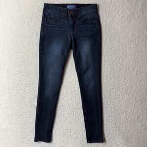 Democracy Womens Size 4 Ab Solution Dark Indigo Booty Lift Jegging Stretch Denim